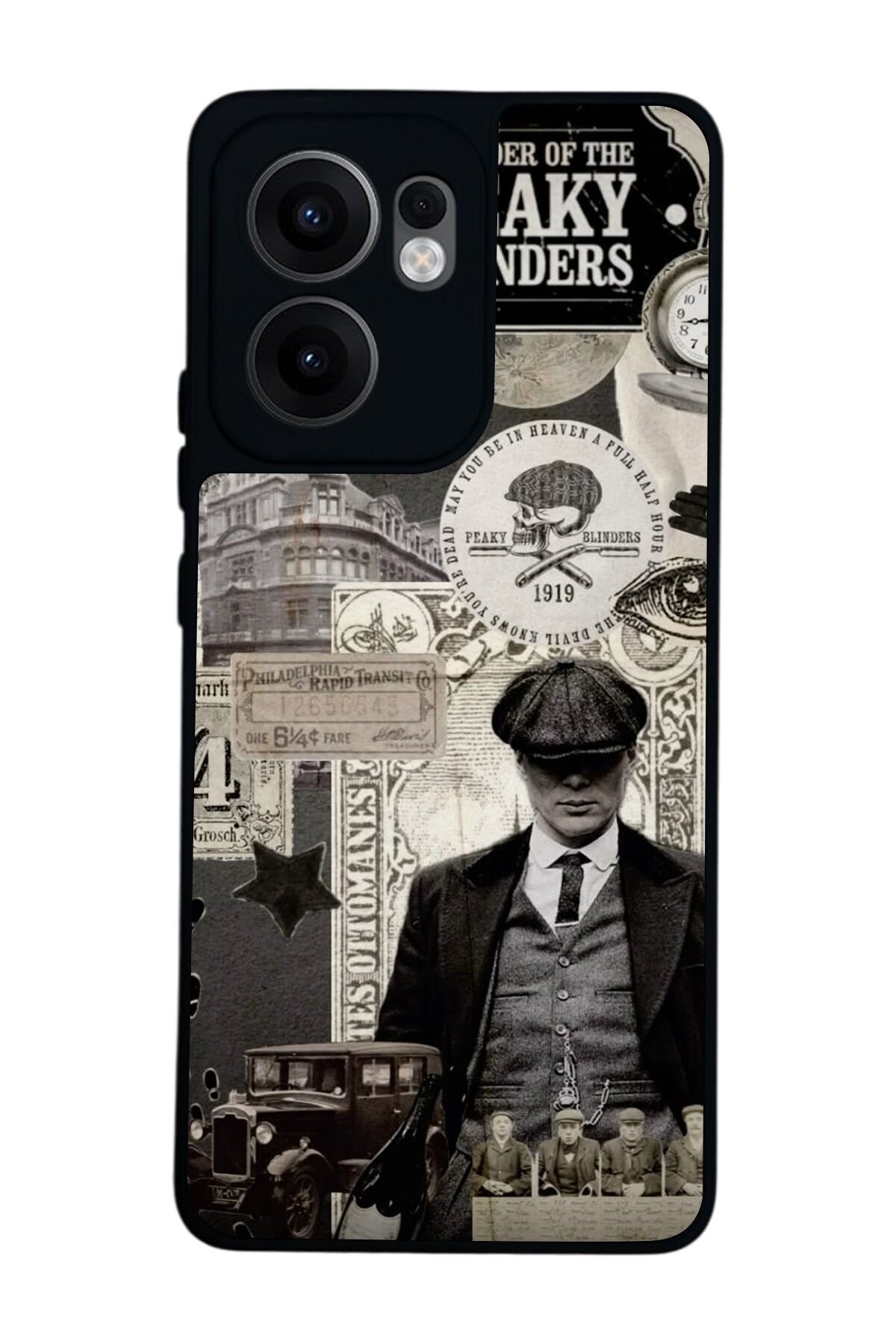 Oppo Reno 13F Uyumlu Peaky Blinders Tasarımlı Glossy Premium Kılıf