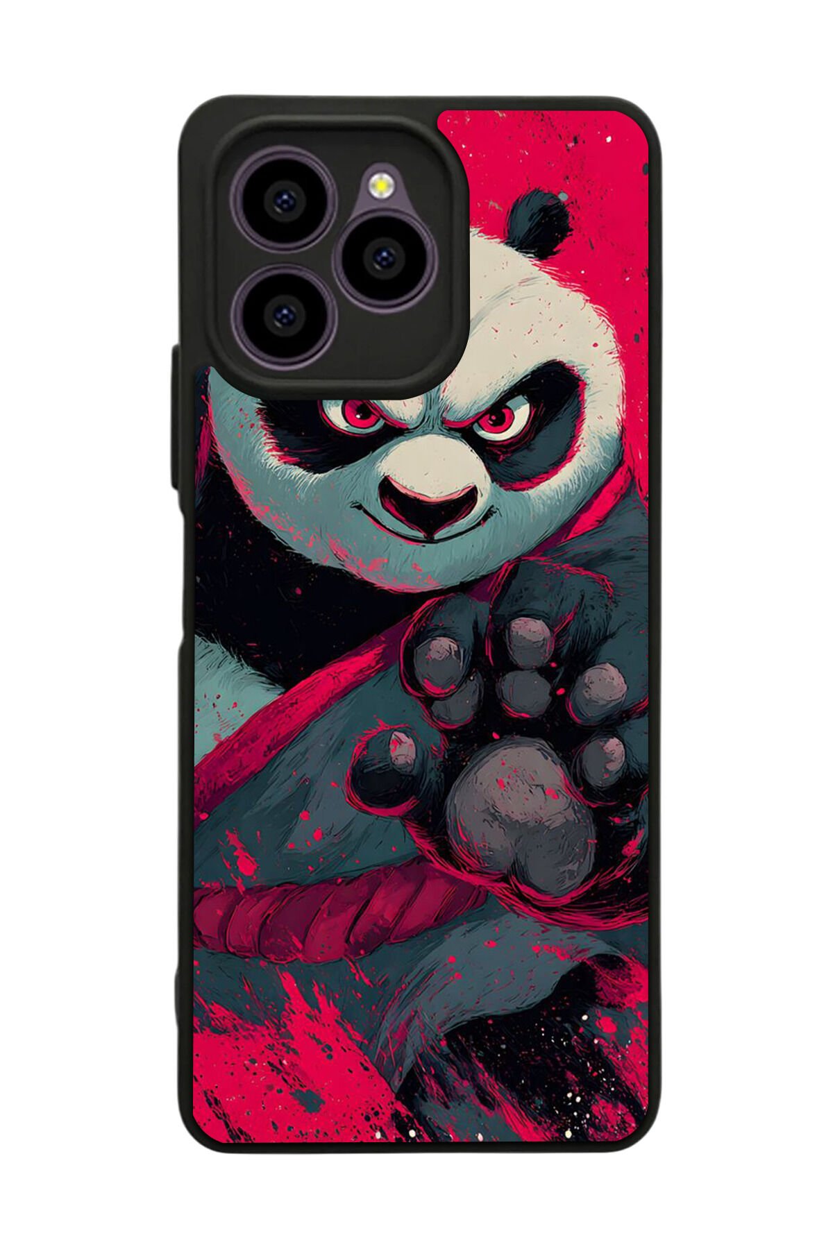Omix X6 Uyumlu Kung Fu Panda Tasarımlı Glossy Premium Kılıf