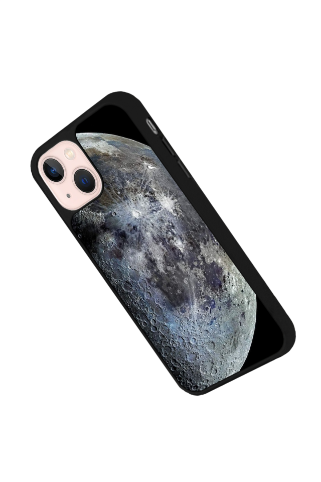 iPhone 14 Plus Uyumlu Ay Tasarımlı Glossy Premium Kılıf