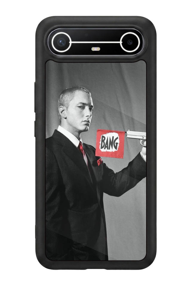 Tecno Spark Slim 5G Uyumlu Eminem Tasarımlı Glossy Premium Kılıf