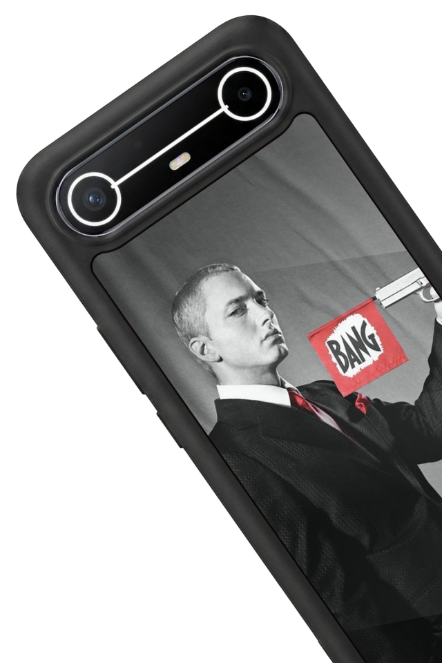 Tecno Spark Slim 5G Uyumlu Eminem Tasarımlı Glossy Premium Kılıf