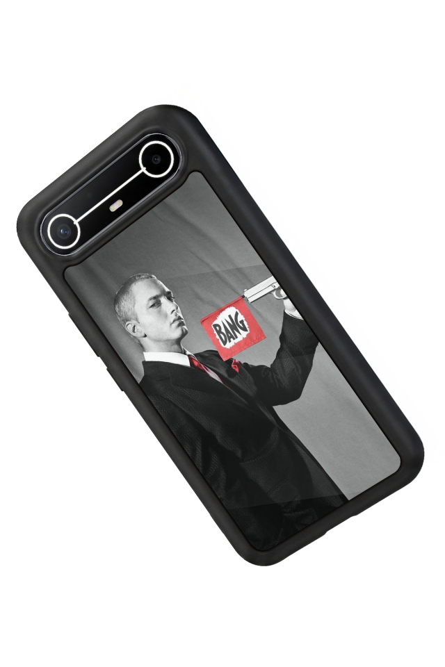 Tecno Spark Slim 5G Uyumlu Eminem Tasarımlı Glossy Premium Kılıf