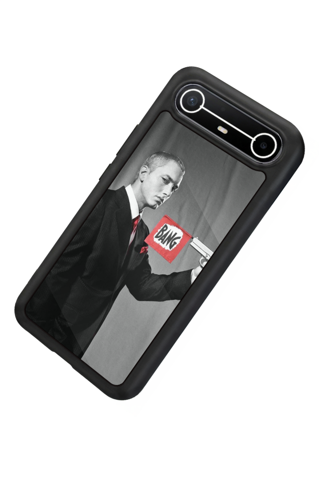Tecno Spark Slim 5G Uyumlu Eminem Tasarımlı Glossy Premium Kılıf