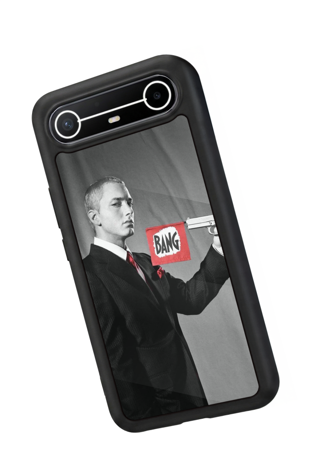 Tecno Spark Slim 5G Uyumlu Eminem Tasarımlı Glossy Premium Kılıf