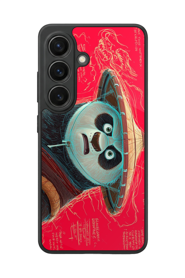 Samsung Galaxy S26 Uyumlu Kung Fu Panda Tasarımlı Glossy Premium Kılıf