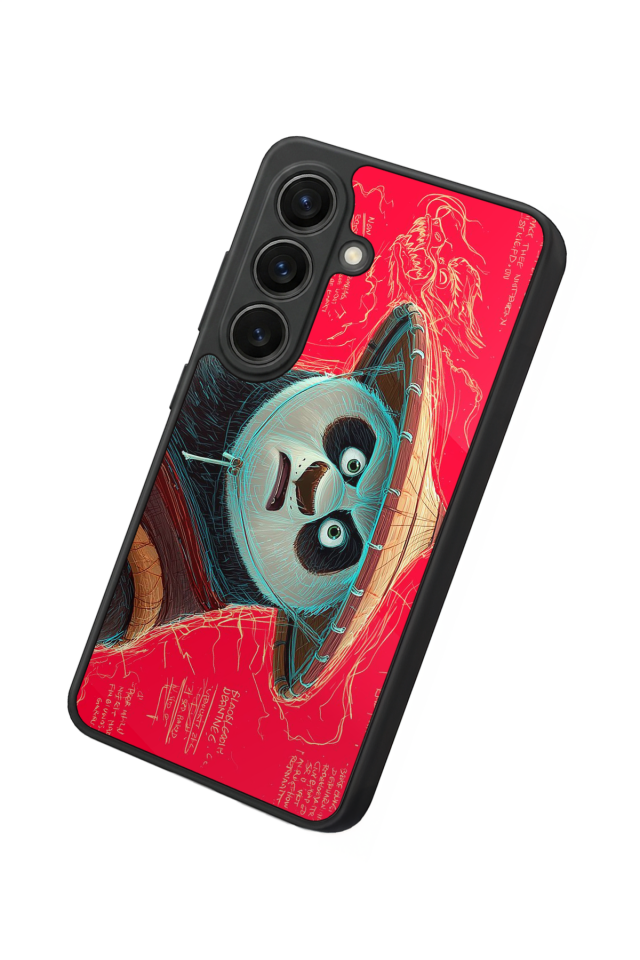 Samsung Galaxy S26 Uyumlu Kung Fu Panda Tasarımlı Glossy Premium Kılıf