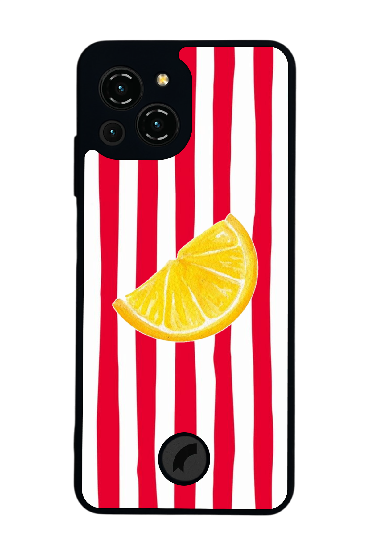 Reeder S23 Pro Max Uyumlu Limon Tasarımlı Glossy Premium Kılıf