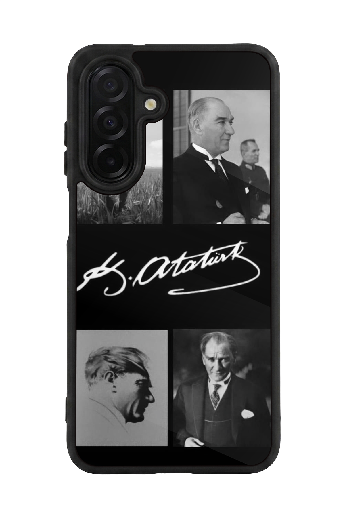 Samsung Galaxy A36 Uyumlu Mustafa Kemal Ataturk Tasarımlı Glossy Premium Kılıf