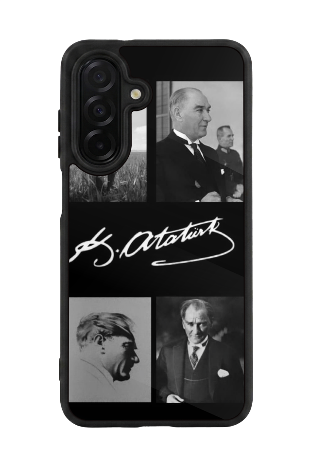 Samsung Galaxy A36 Uyumlu Mustafa Kemal Ataturk Tasarımlı Glossy Premium Kılıf