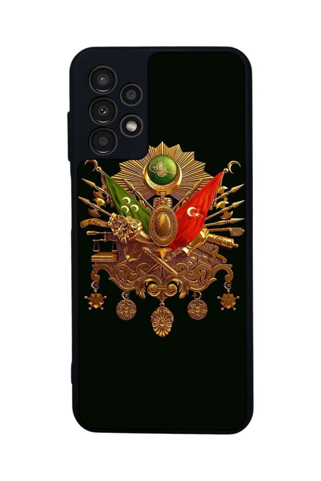 Samsung Galaxy A23 Uyumlu Osmanli Tugrasi Tasarımlı Glossy Premium Kılıf