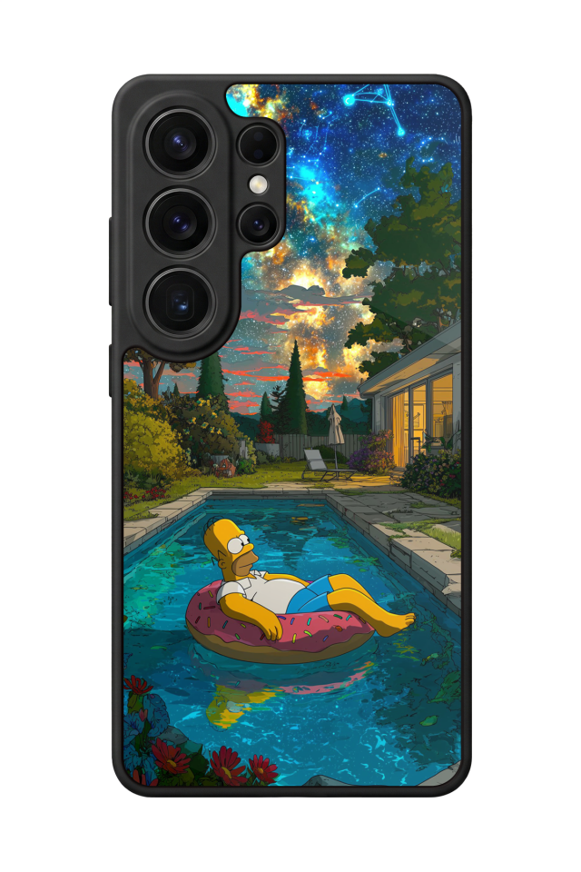 Samsung Galaxy S26 Ultra Uyumlu The Simpsons Tasarımlı Glossy Premium Kılıf