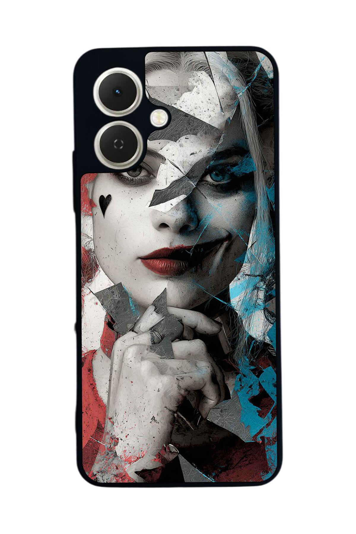 Tecno Spark GO 2 Uyumlu HarleyQueen Tasarımlı Glossy Premium Kılıf