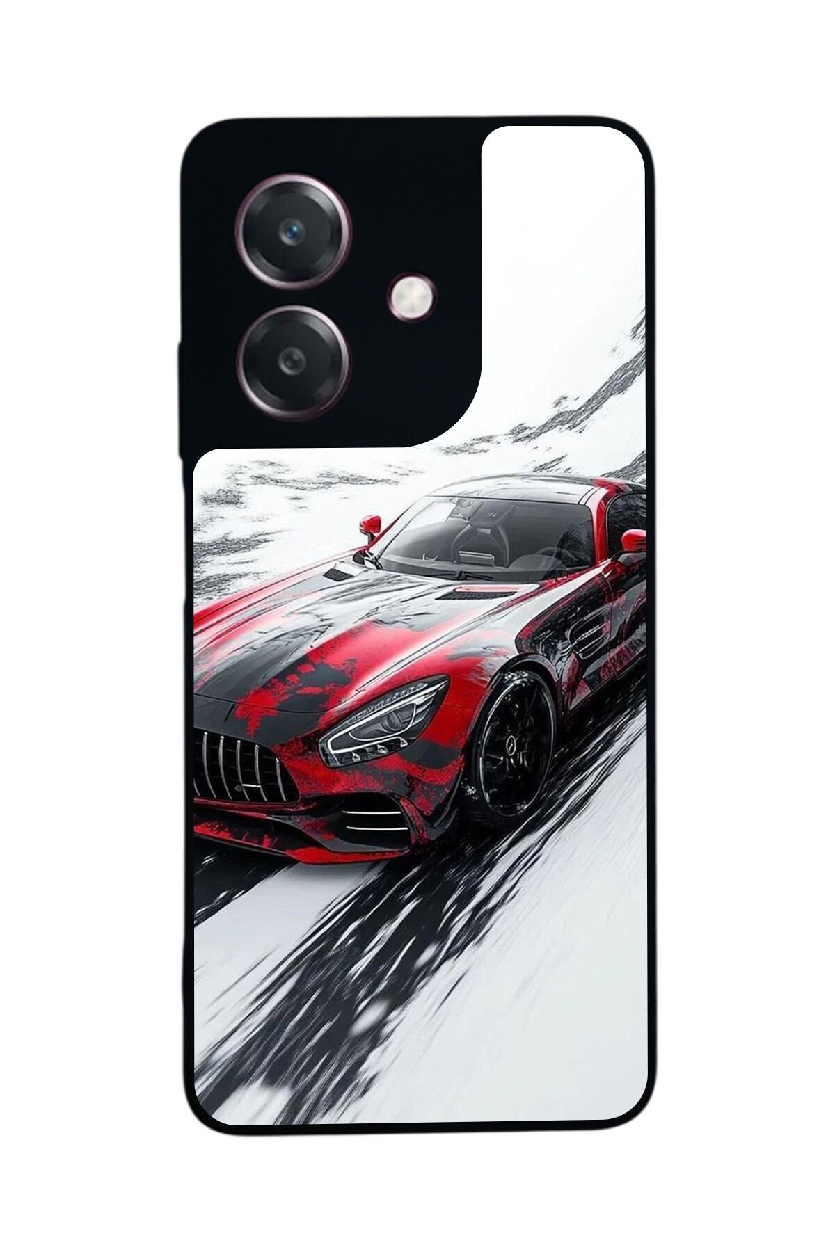Oppo A3 5G Uyumlu Mercedes Tasarımlı Glossy Premium Kılıf