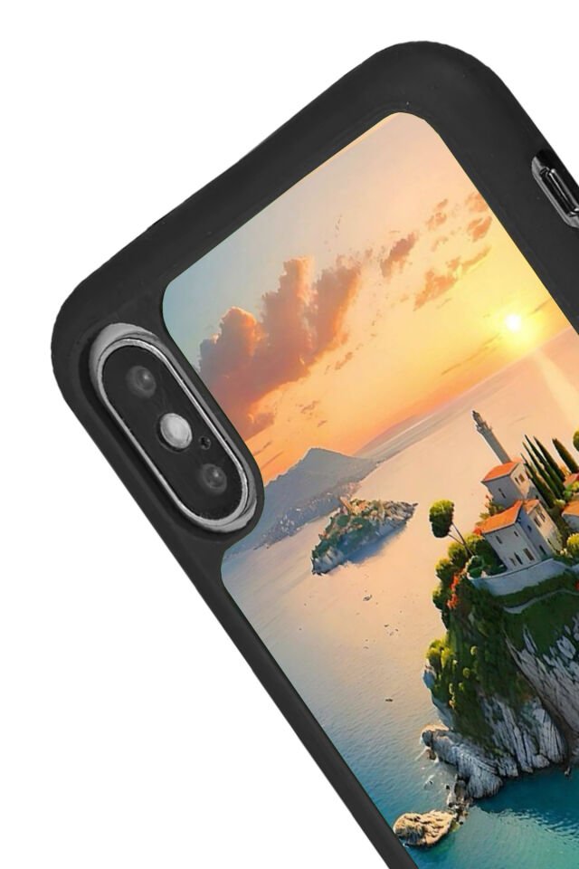 iPhone XS Max Uyumlu Mat Siyah uyumlu Kılıf – Yumuşak Silikon, Koruyucu, Şok Emici Kapak