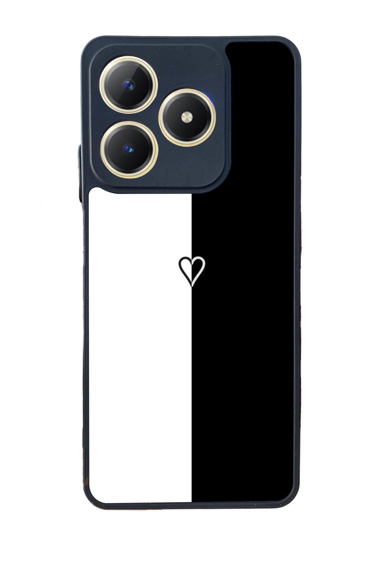 Realme C63 Mat Uyumlu Siyah Kılıf – Yumuşak Silikon, Koruyucu, Şok Emici Kapak