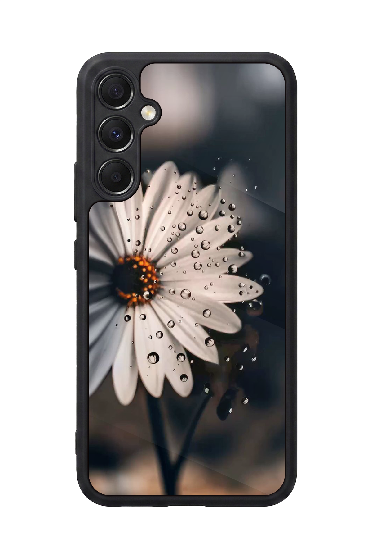 Samsung Galaxy M34 Uyumlu Cicek Tasarımlı Glossy Premium Kılıf