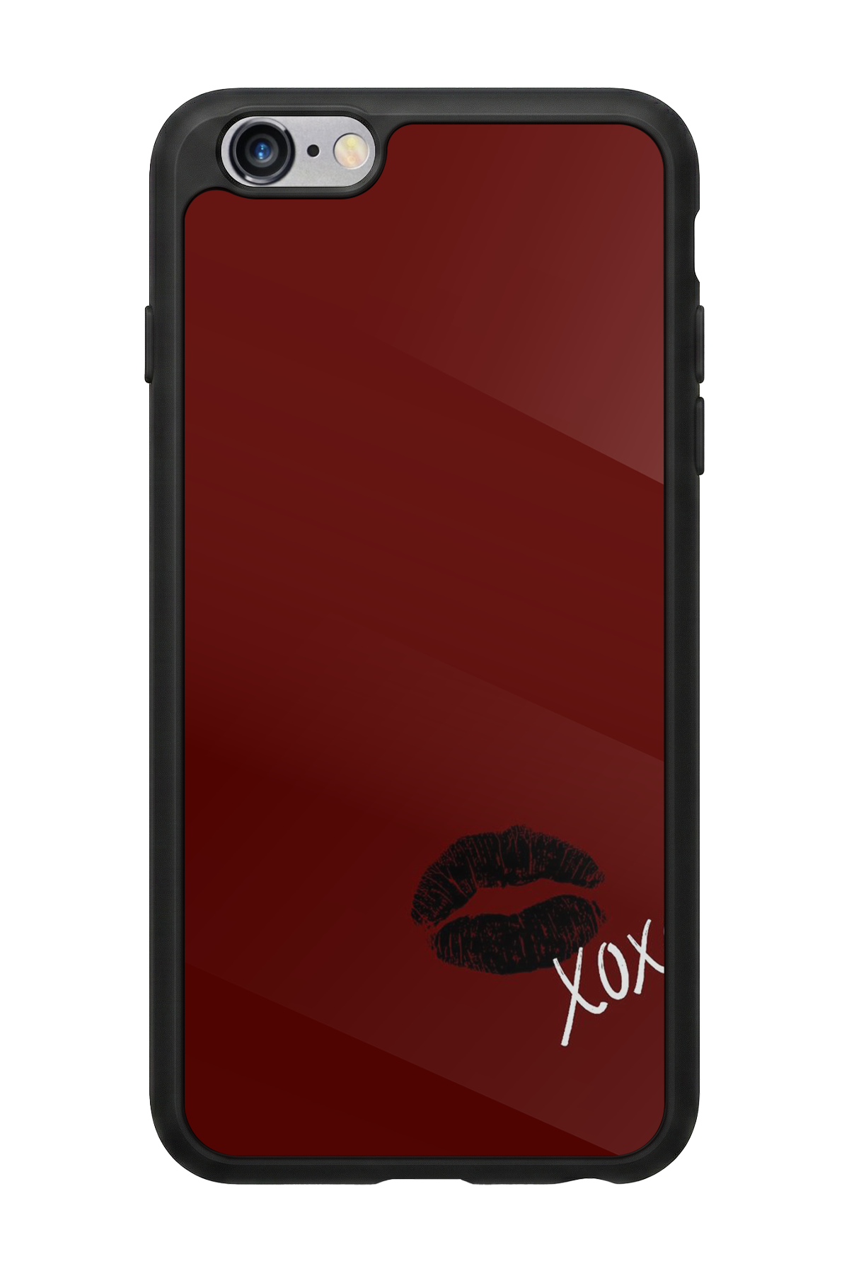 iPhone 6s Plus Uyumlu Kalp Love Tasarımlı Glossy Premium Kılıf