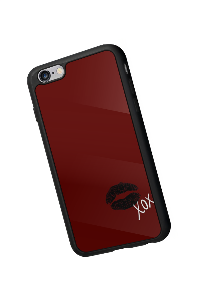 iPhone 6s Plus Uyumlu Kalp Love Tasarımlı Glossy Premium Kılıf