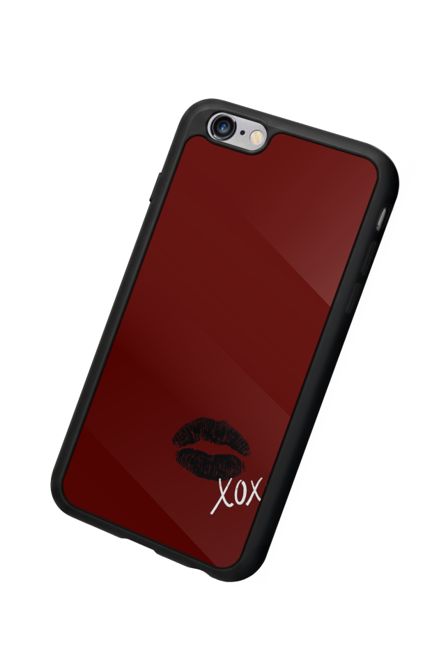 iPhone 6s Plus Uyumlu Kalp Love Tasarımlı Glossy Premium Kılıf