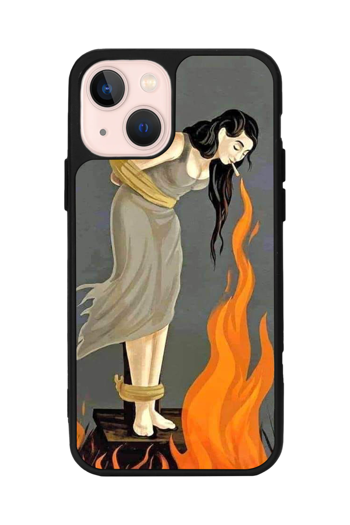 iPhone 15 Plus Uyumlu Kalp Love Tasarımlı Glossy Premium Kılıf