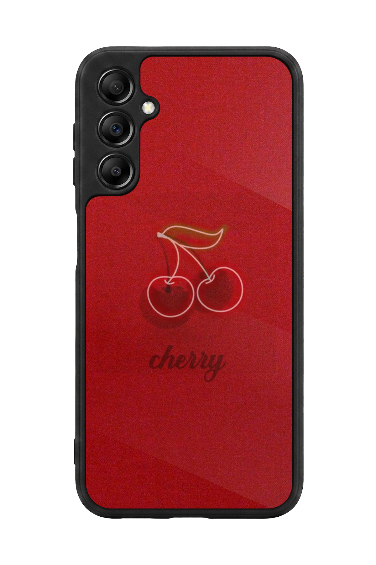 Samsung Galaxy A14 Uyumlu Kiraz Tasarımlı Glossy Premium Kılıf