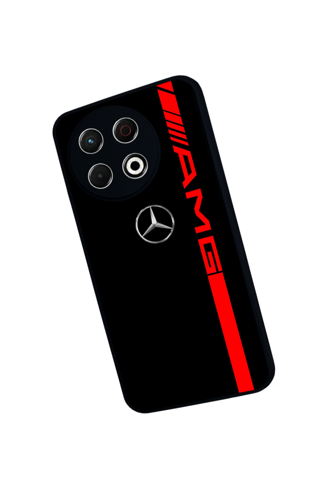 Tecno Spark 30 Pro Uyumlu Mercedes Tasarımlı Glossy Premium Kılıf