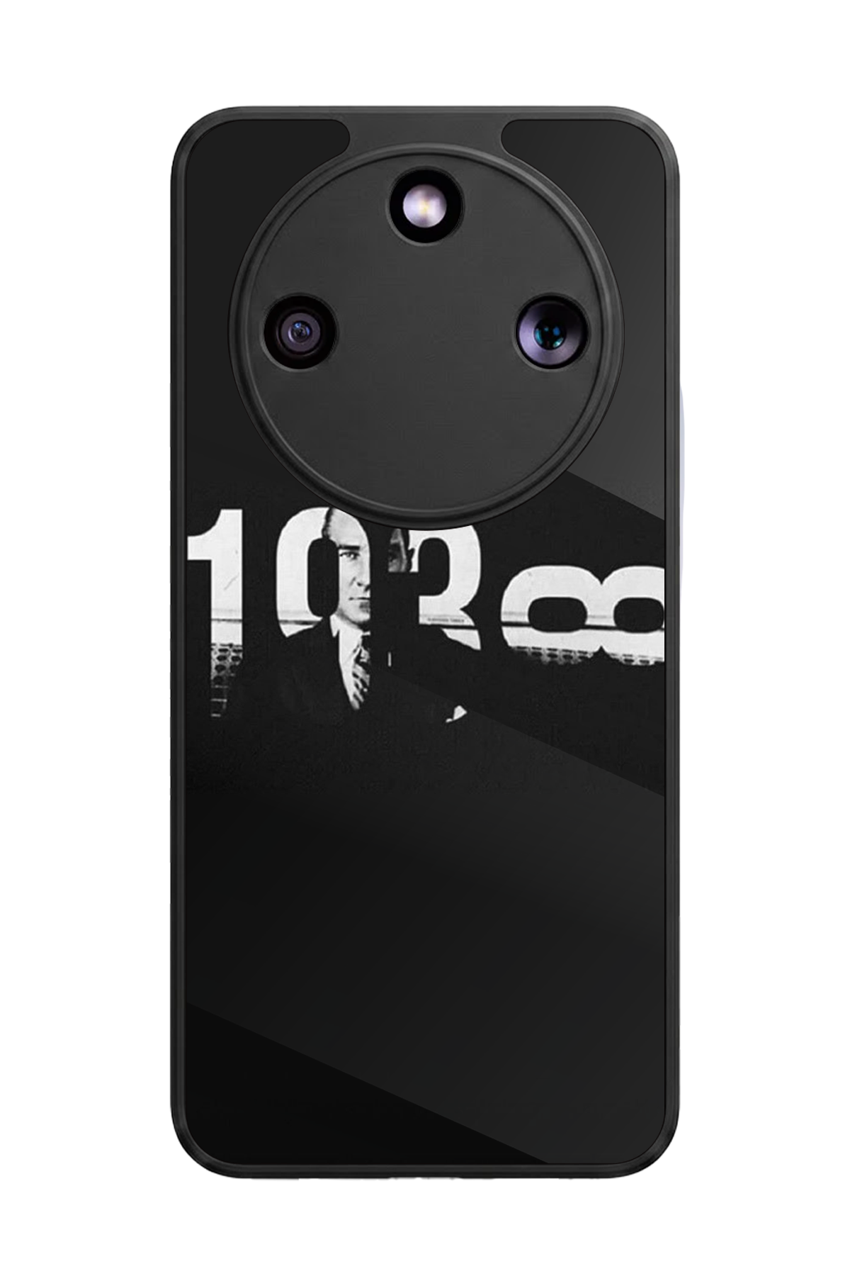 Honor Magic 8 Lite Uyumlu Mustafa Kemal Ataturk Tasarımlı Glossy Premium Kılıf