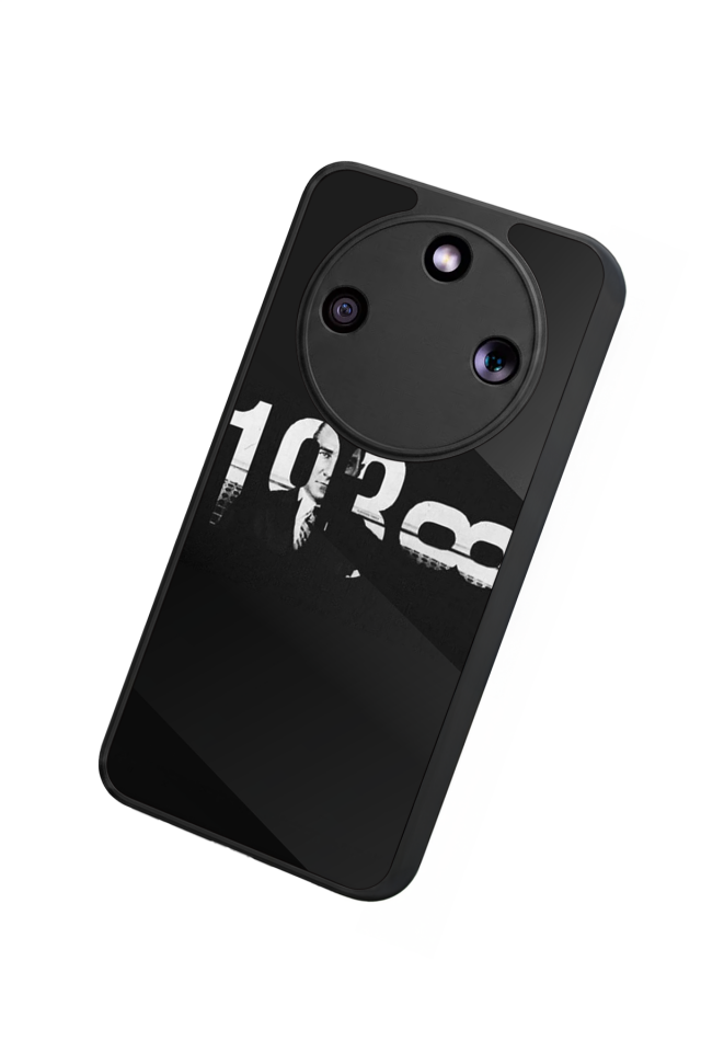 Honor Magic 8 Lite Uyumlu Mustafa Kemal Ataturk Tasarımlı Glossy Premium Kılıf