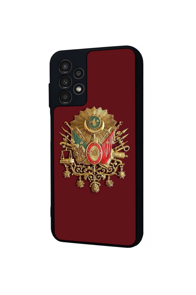 Samsung Galaxy A23 Uyumlu Osmanli Tugrasi Tasarımlı Glossy Premium Kılıf