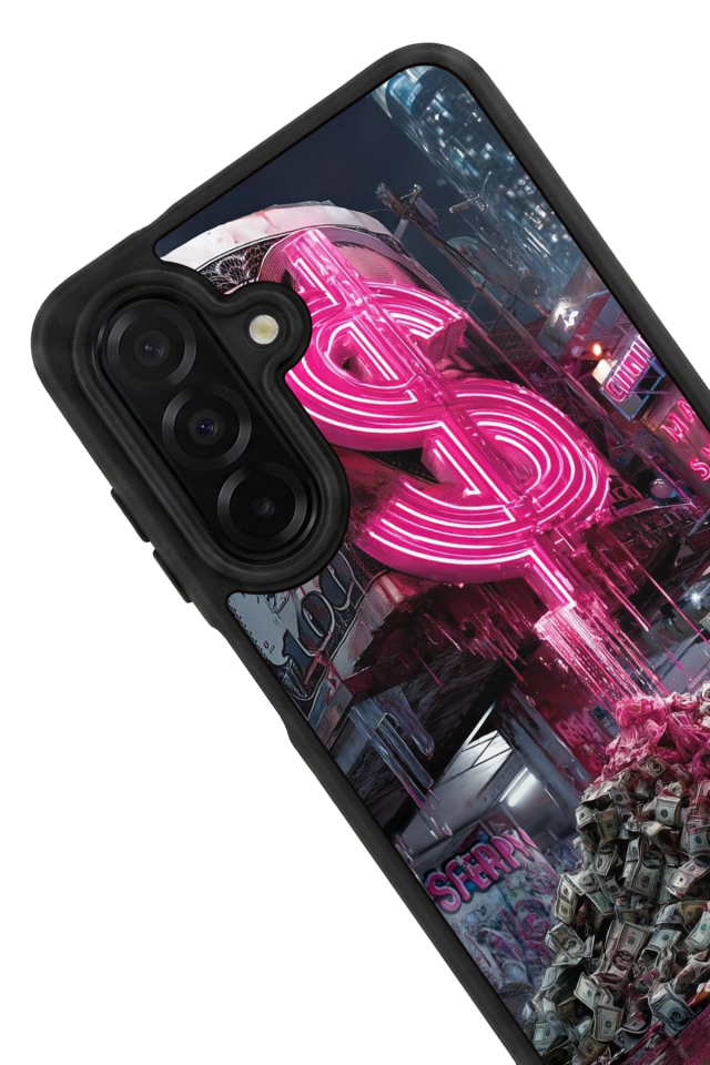 Samsung Galaxy A26 Uyumlu Para Tasarımlı Glossy Premium Kılıf