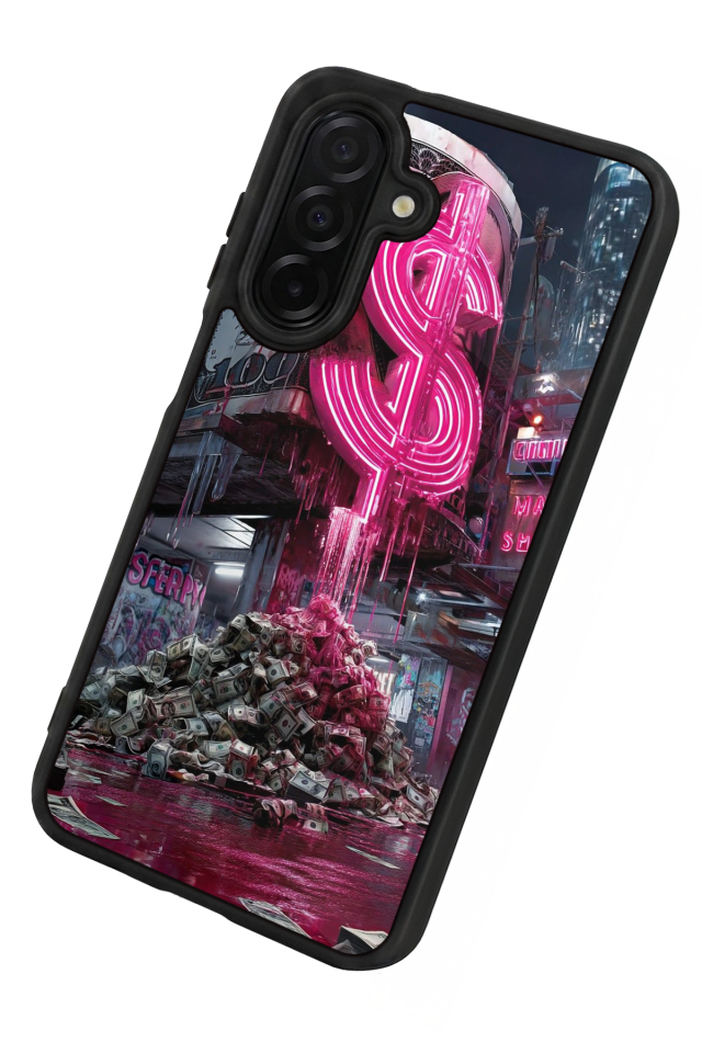 Samsung Galaxy A26 Uyumlu Para Tasarımlı Glossy Premium Kılıf