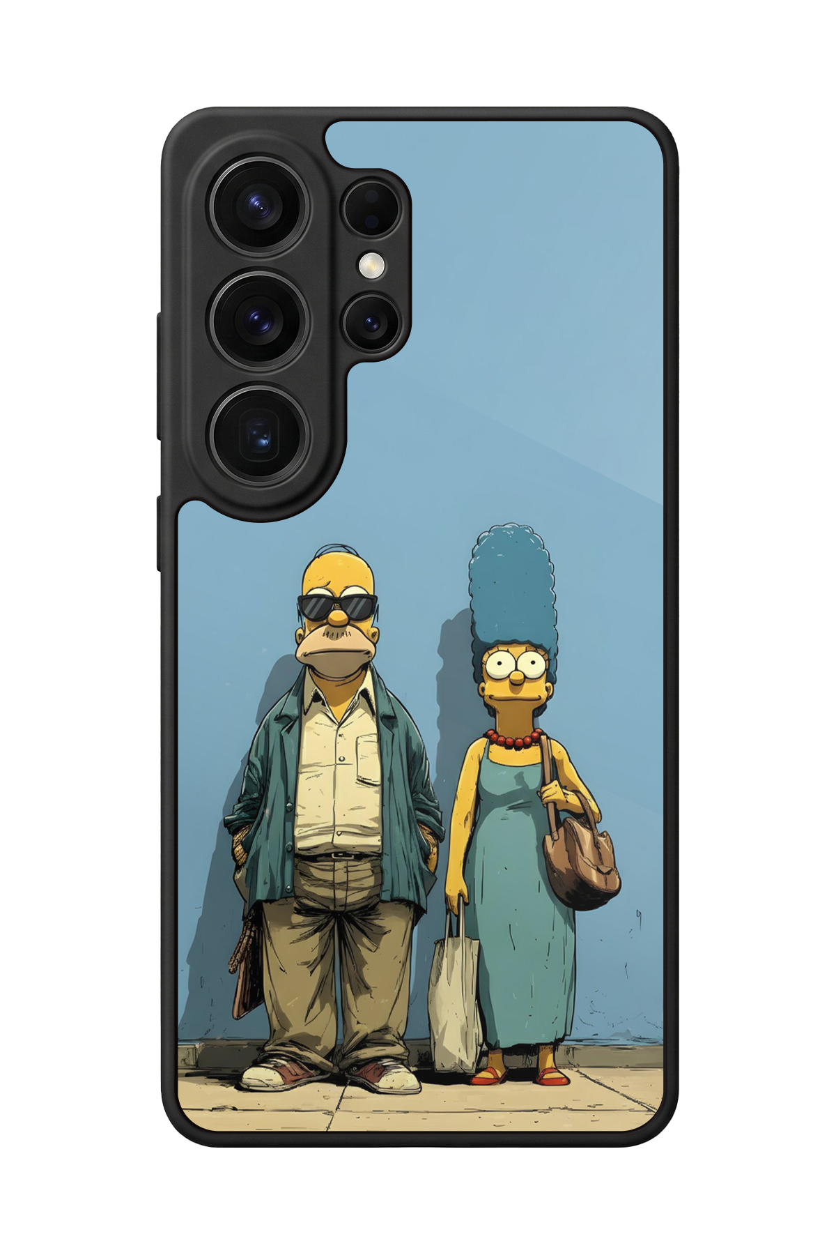 Samsung Galaxy S26 Ultra Uyumlu The Simpsons Tasarımlı Glossy Premium Kılıf