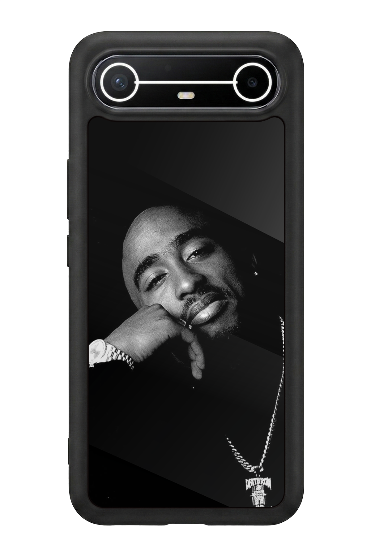 Tecno Spark Slim 5G Uyumlu Tupac Tasarımlı Glossy Premium Kılıf