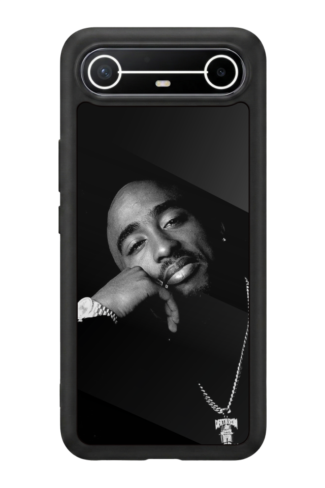 Tecno Spark Slim 5G Uyumlu Tupac Tasarımlı Glossy Premium Kılıf