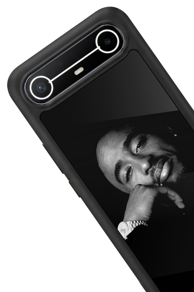 Tecno Spark Slim 5G Uyumlu Tupac Tasarımlı Glossy Premium Kılıf