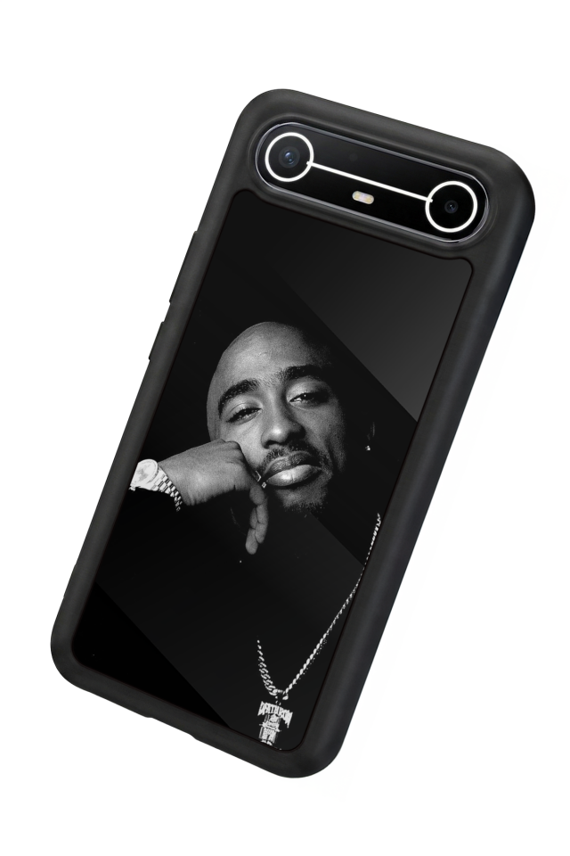 Tecno Spark Slim 5G Uyumlu Tupac Tasarımlı Glossy Premium Kılıf