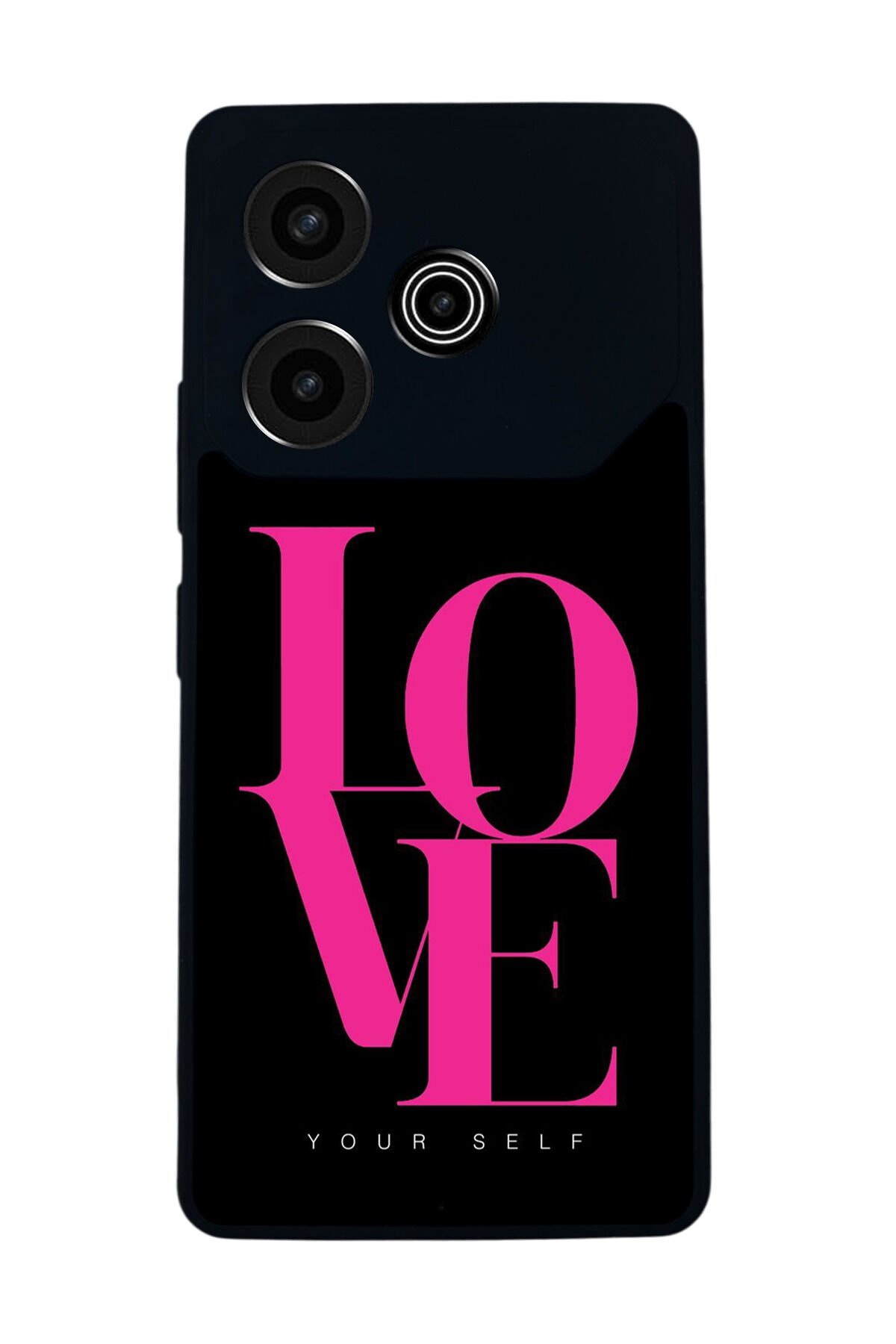 Tecno Pova 6 Uyumlu Love Tasarımlı Glossy Premium Kılıf