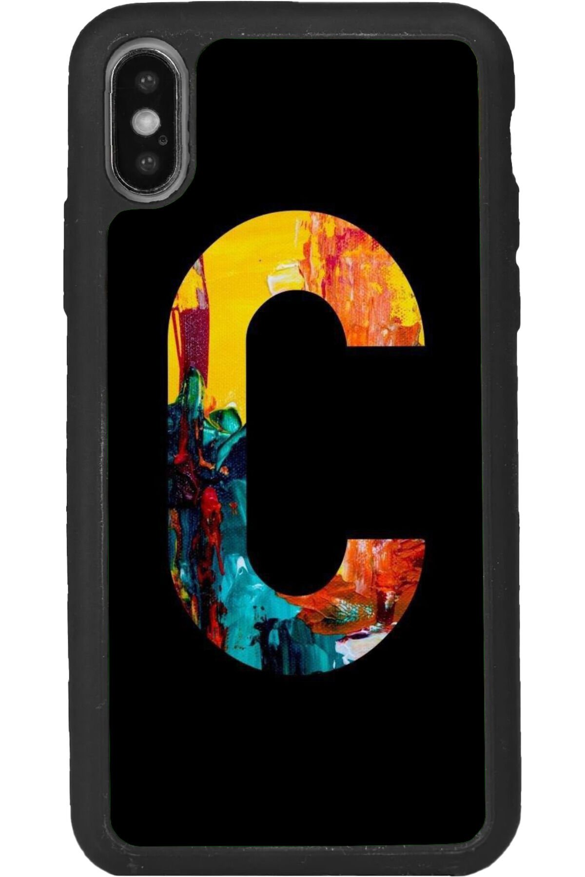 iPhone XS Max Uyumlu Mat Siyah uyumlu Kılıf – Yumuşak Silikon, Koruyucu, Şok Emici Kapak