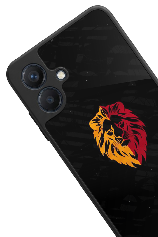 Samsung Galaxy A07 Uyumlu Aslan Tasarımlı Glossy Premium Kılıf