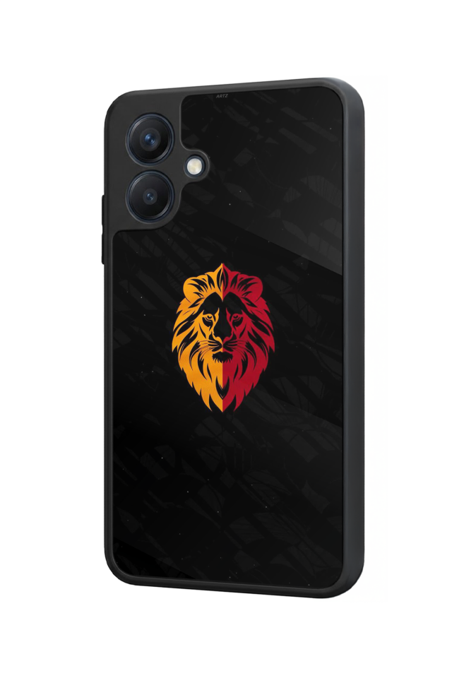 Samsung Galaxy A07 Uyumlu Aslan Tasarımlı Glossy Premium Kılıf