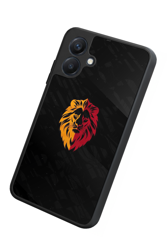 Samsung Galaxy A07 Uyumlu Aslan Tasarımlı Glossy Premium Kılıf