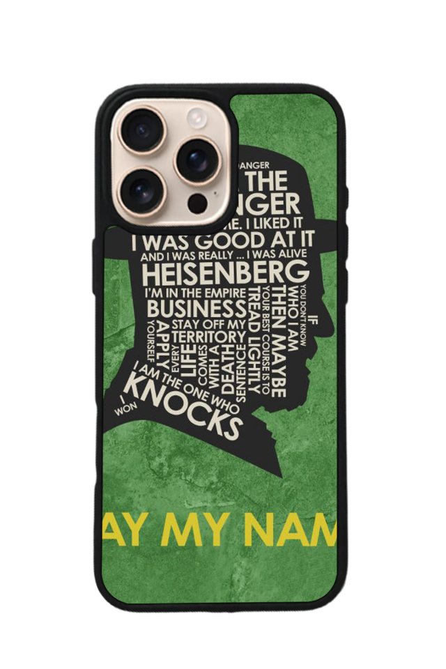 iPhone 16 Pro Max Uyumlu BreakingBad Tasarımlı Glossy Premium Kılıf
