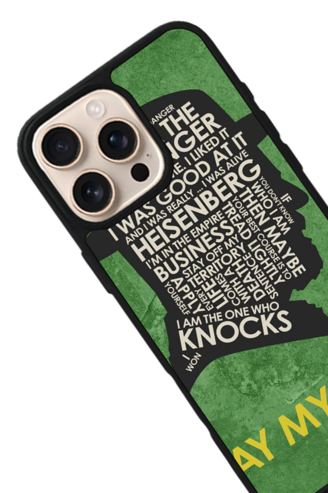 iPhone 16 Pro Max Uyumlu BreakingBad Tasarımlı Glossy Premium Kılıf