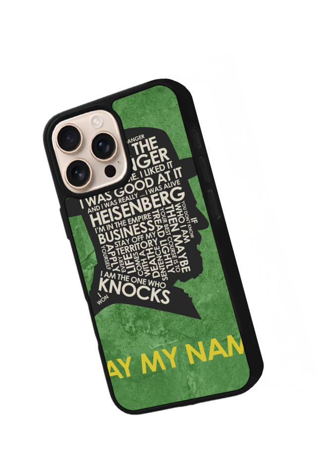 iPhone 16 Pro Max Uyumlu BreakingBad Tasarımlı Glossy Premium Kılıf