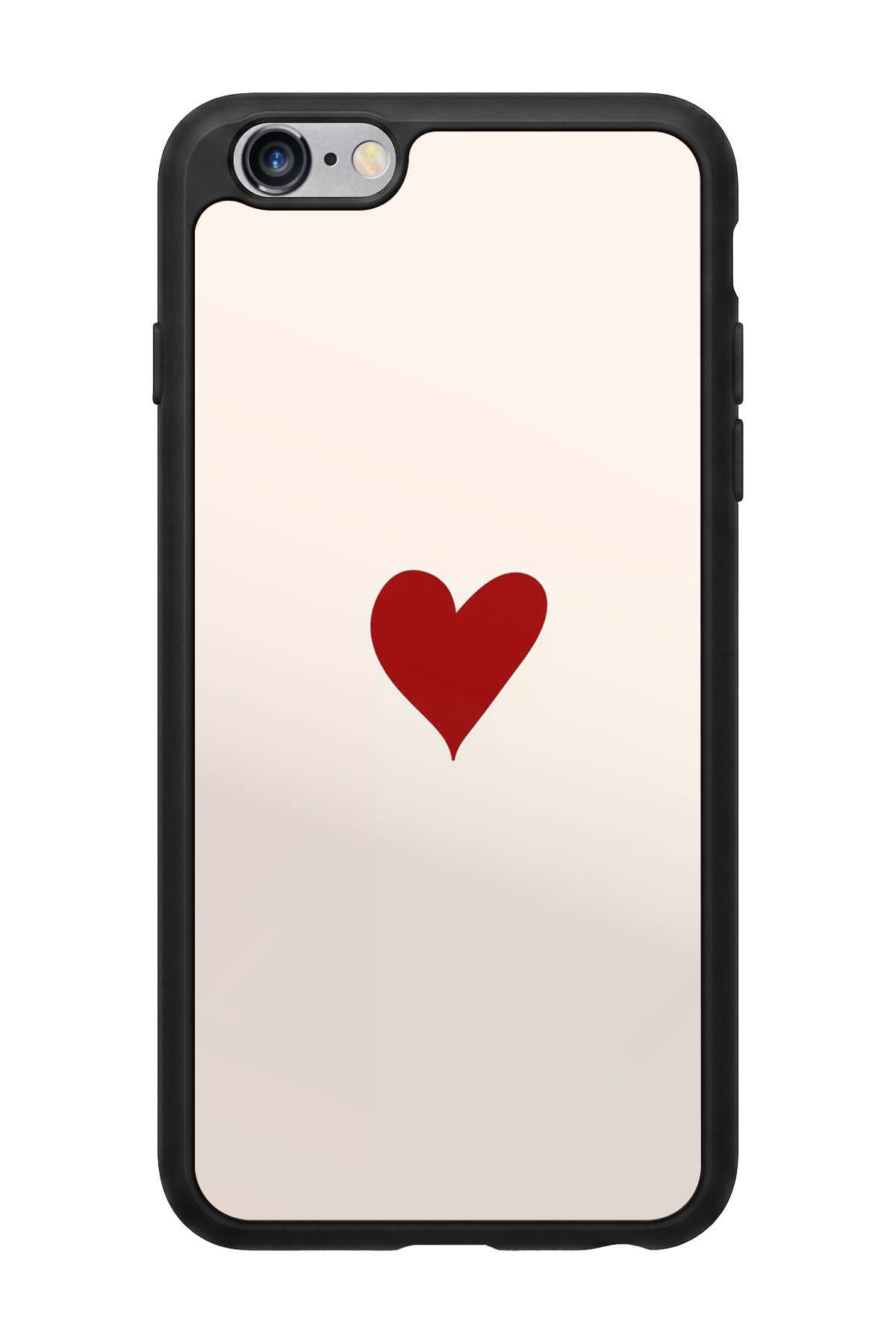 iPhone 6s Plus Uyumlu Kalp Love Tasarımlı Glossy Premium Kılıf