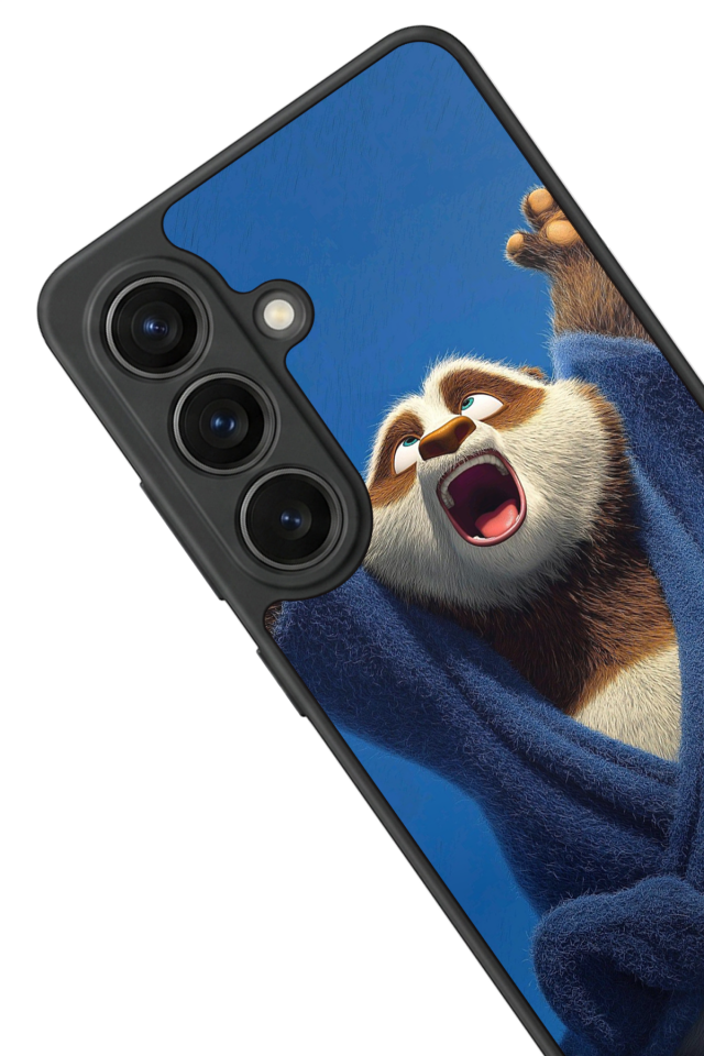 Samsung Galaxy S26 Uyumlu Kung Fu Panda Tasarımlı Glossy Premium Kılıf
