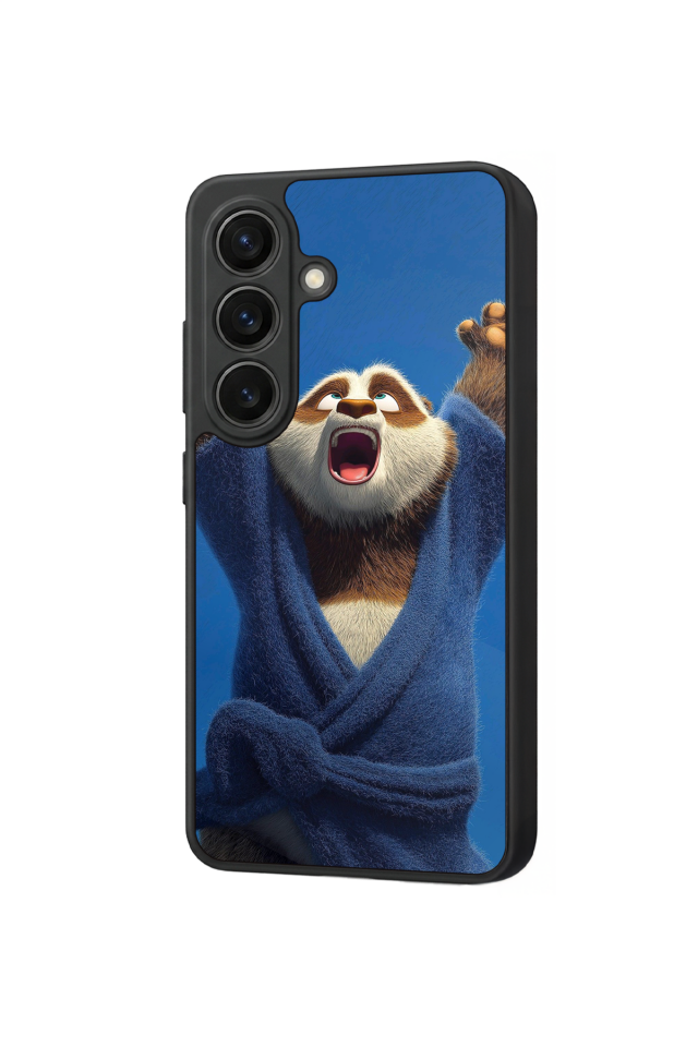 Samsung Galaxy S26 Uyumlu Kung Fu Panda Tasarımlı Glossy Premium Kılıf
