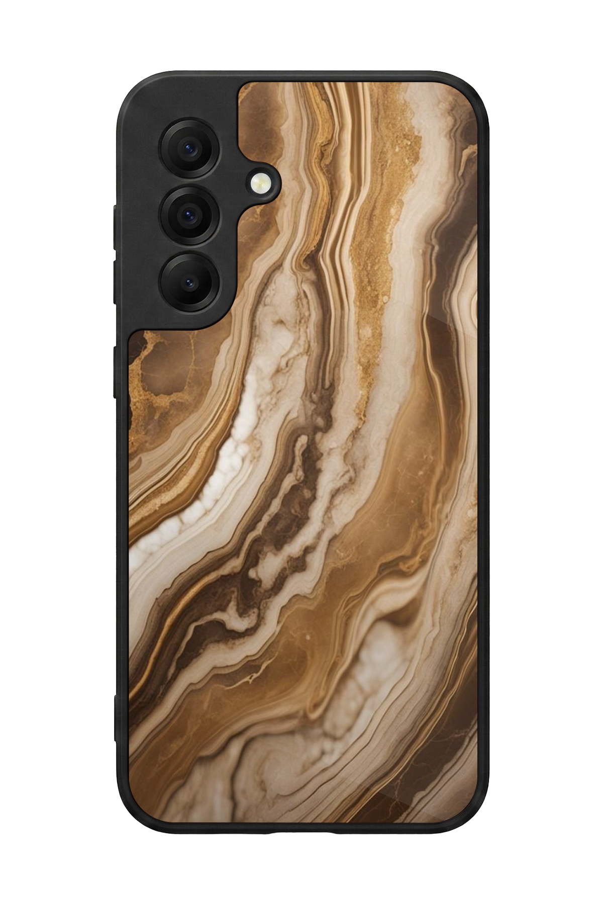 Samsung Galaxy A17 Uyumlu Mermer Marble Tasarımlı Glossy Premium Kılıf