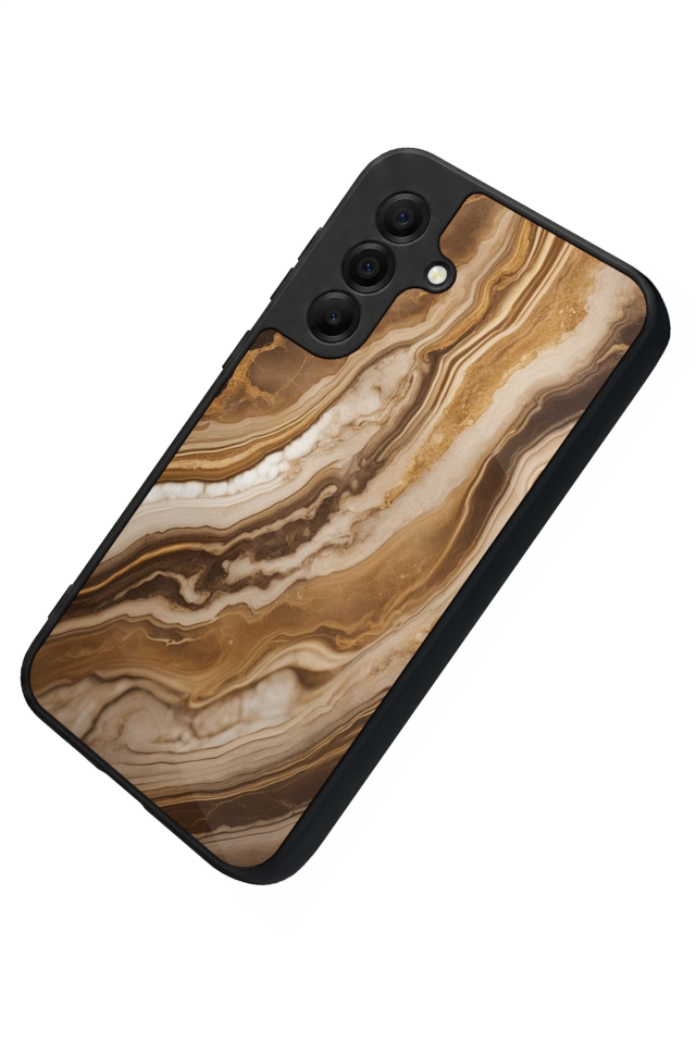 Samsung Galaxy A17 Uyumlu Mermer Marble Tasarımlı Glossy Premium Kılıf