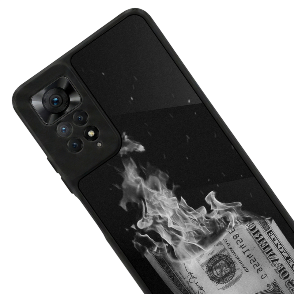 Xiaomi Redmi Note 12 Pro Uyumlu Para Tasarımlı Glossy Premium Kılıf